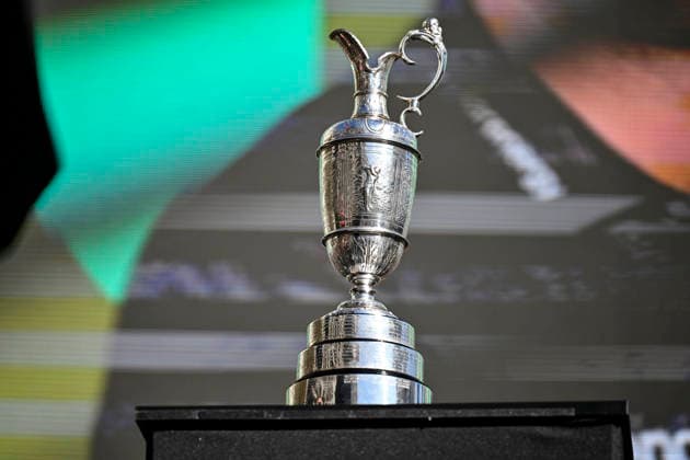The Claret Jug on display at the Public welcome home celebration for New Zealand golfer Ryan Fox on bringing the Claret Jug home after his historic Open Championship win. Takutai Square, Auckland, New Zealand on Tuesday 28 July 2026. Photo: Alan Lee Auckland New Zealand Copyright: xAlanxLeex xPhotosportx