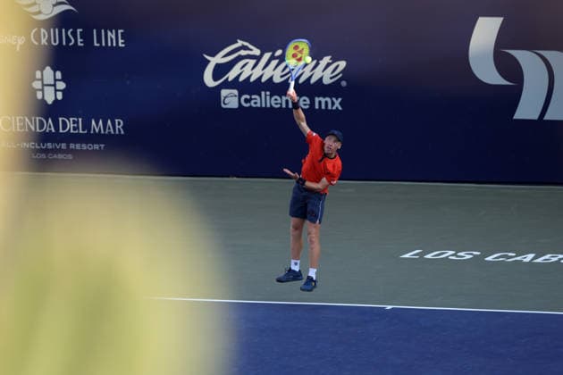 LOS CABOS TENNIS OPEN 2026 LOS CABOS TENNIS OPEN 2026 MOISE KOUNAME VS EDWARD WINTER 28072026 LOS CABOS, MEXICO. Action photo of Edward Winter of Australia, during a match at the Los Cabos Tennis Open 2026 at the Cabo Sports Complex in Baja California, Mexico. Foto de accion de Edward Winter de Australia, durante juego del Los Cabos Tennis Open 2026 celebrado en el Cabo Sports Complex en Baja California, Mexico. PHOTO BY IMAGENSHOP AGENCIA FOTOGRAFICA LOS CABOS BAJA CALIFORNIA MEXICO *** LOS CABOS TENNIS OPEN 2026 LOS CABOS TENNIS OPEN 2026 MOISE KOUNAME VS EDWARD WINTER 07 28 2026 LOS CABOS, MEXICO Action photo of Edward Winter of Australia during a match at the 2026 Los Cabos Tennis Open at the Cabo Sports Complex in Baja California, Mexico Action photo of Edward Winter of Australia, during a match at the 2026 Los Cabos Tennis Open held at the Cabo Sports Complex in Baja California, Mexico PHOTO BY IMAGENSHOP PHOTO AGENCY LOS CABOS BAJA CALIFORNIA MEXICO Copyright: xIMAGENSHOPxAGENCIAxFOTOGRAFICAx