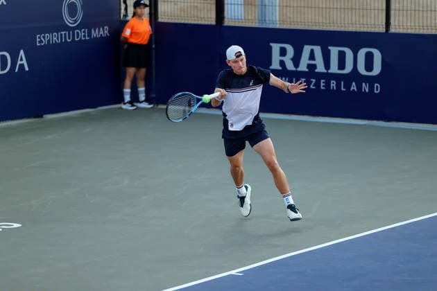 LOS CABOS TENNIS OPEN 2026 LOS CABOS TENNIS OPEN 2026 AIDAN MAYO VS JAMES DUCKWORTH 28072026 LOS CABOS, MEXICO. Action photo of James Duckworth of Australia, during a match at the Los Cabos Tennis Open 2026 at the Cabo Sports Complex in Baja California, Mexico. Foto de accion de James Duckworth de Australia, durante juego del Los Cabos Tennis Open 2026 celebrado en el Cabo Sports Complex en Baja California, Mexico. PHOTO BY IMAGENSHOP AGENCIA FOTOGRAFICA LOS CABOS BAJA CALIFORNIA MEXICO *** LOS CABOS TENNIS OPEN 2026 LOS CABOS TENNIS OPEN 2026 AIDAN MAYO VS JAMES DUCKWORTH 07 28 2026 LOS CABOS, MEXICO Action photo of James Duckworth of Australia during a match at the 2026 Los Cabos Tennis Open at the Cabo Sports Complex in Baja California, Mexico Action photo of James Duckworth of Australia, during a match at the 2026 Los Cabos Tennis Open held at the Cabo Sports Complex in Baja California, Mexico PHOTO BY IMAGENSHOP PHOTO AGENCY LOS CABOS BAJA CALIFORNIA MEXICO Copyright: xIMAGENSHOPxAGENCIAxFOTOGRAFICAx