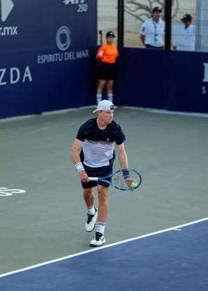 LOS CABOS TENNIS OPEN 2026 LOS CABOS TENNIS OPEN 2026 AIDAN MAYO VS JAMES DUCKWORTH 28072026 LOS CABOS, MEXICO. Action photo of James Duckworth of Australia, during a match at the Los Cabos Tennis Open 2026 at the Cabo Sports Complex in Baja California, Mexico. Foto de accion de James Duckworth de Australia, durante juego del Los Cabos Tennis Open 2026 celebrado en el Cabo Sports Complex en Baja California, Mexico. PHOTO BY IMAGENSHOP AGENCIA FOTOGRAFICA LOS CABOS BAJA CALIFORNIA MEXICO *** LOS CABOS TENNIS OPEN 2026 LOS CABOS TENNIS OPEN 2026 AIDAN MAYO VS JAMES DUCKWORTH 07 28 2026 LOS CABOS, MEXICO Action photo of James Duckworth of Australia during a match at the 2026 Los Cabos Tennis Open at the Cabo Sports Complex in Baja California, Mexico Action photo of James Duckworth of Australia, during a match at the 2026 Los Cabos Tennis Open held at the Cabo Sports Complex in Baja California, Mexico PHOTO BY IMAGENSHOP PHOTO AGENCY LOS CABOS BAJA CALIFORNIA MEXICO Copyright: xIMAGENSHOPxAGENCIAxFOTOGRAFICAx