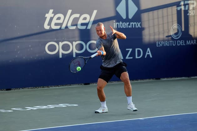 LOS CABOS TENNIS OPEN 2026 LOS CABOS TENNIS OPEN 2026 AIDAN MAYO VS JAMES DUCKWORTH 28072026 LOS CABOS, MEXICO. Action photo of Aidan Mayo of the United States, during a match at the Los Cabos Tennis Open 2026 at the Cabo Sports Complex in Baja California, Mexico. Foto de accion de Aidan Mayo de Estados Unidos, durante juego del Los Cabos Tennis Open 2026 celebrado en el Cabo Sports Complex en Baja California, Mexico. PHOTO BY IMAGENSHOP AGENCIA FOTOGRAFICA LOS CABOS BAJA CALIFORNIA MEXICO *** LOS CABOS TENNIS OPEN 2026 LOS CABOS TENNIS OPEN 2026 AIDAN MAYO VS JAMES DUCKWORTH 07 28 2026 LOS CABOS, MEXICO Action photo of Aidan Mayo of the United States during a match at the 2026 Los Cabos Tennis Open at the Cabo Sports Complex in Baja California, Mexico Action photo of Aidan Mayo of the United States, during a match at the 2026 Los Cabos Tennis Open held at the Cabo Sports Complex in Baja California, Mexico PHOTO BY IMAGENSHOP PHOTO AGENCY LOS CABOS BAJA CALIFORNIA MEXICO Copyright: xIMAGENSHOPxAGENCIAxFOTOGRAFICAx