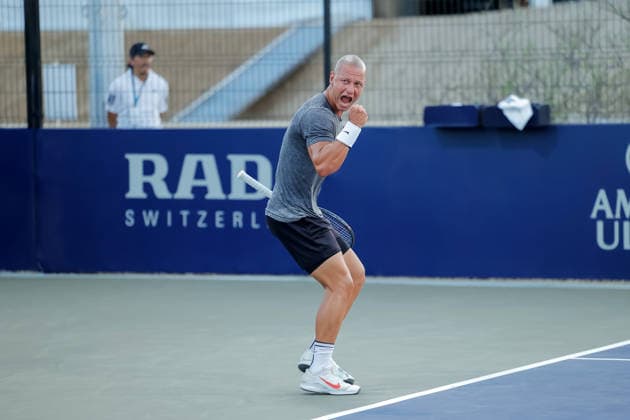 LOS CABOS TENNIS OPEN 2026 LOS CABOS TENNIS OPEN 2026 AIDAN MAYO VS JAMES DUCKWORTH 28072026 LOS CABOS, MEXICO. Action photo of Aidan Mayo of the United States, during a match at the Los Cabos Tennis Open 2026 at the Cabo Sports Complex in Baja California, Mexico. Foto de accion de Aidan Mayo de Estados Unidos, durante juego del Los Cabos Tennis Open 2026 celebrado en el Cabo Sports Complex en Baja California, Mexico. PHOTO BY IMAGENSHOP AGENCIA FOTOGRAFICA LOS CABOS BAJA CALIFORNIA MEXICO *** LOS CABOS TENNIS OPEN 2026 LOS CABOS TENNIS OPEN 2026 AIDAN MAYO VS JAMES DUCKWORTH 07 28 2026 LOS CABOS, MEXICO Action photo of Aidan Mayo of the United States during a match at the 2026 Los Cabos Tennis Open at the Cabo Sports Complex in Baja California, Mexico Action photo of Aidan Mayo of the United States, during a match at the 2026 Los Cabos Tennis Open held at the Cabo Sports Complex in Baja California, Mexico PHOTO BY IMAGENSHOP PHOTO AGENCY LOS CABOS BAJA CALIFORNIA MEXICO Copyright: xIMAGENSHOPxAGENCIAxFOTOGRAFICAx
