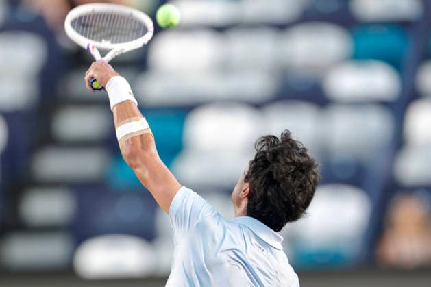 LOS CABOS TENNIS OPEN 2026 LOS CABOS TENNIS OPEN 2026 SHO SHIMABUKURO VS RODRIGO PACHECO 28072026 LOS CABOS, MEXICO. Action photo of Rodrigo Pacheco of Mexico, during a match at the Los Cabos Tennis Open 2026 at the Cabo Sports Complex in Baja California, Mexico. Foto de accion de Rodrigo Pacheco de Mexico, durante juego del Los Cabos Tennis Open 2026 celebrado en el Cabo Sports Complex en Baja California, Mexico. PHOTO BY IMAGENSHOP AGENCIA FOTOGRAFICA LOS CABOS BAJA CALIFORNIA MEXICO *** LOS CABOS TENNIS OPEN 2026 LOS CABOS TENNIS OPEN 2026 SHO SHIMABUKURO VS RODRIGO PACHECO 07 28 2026 LOS CABOS, MEXICO Action photo of Rodrigo Pacheco of Mexico during a match at the 2026 Los Cabos Tennis Open at the Cabo Sports Complex in Baja California, Mexico Action photo of Rodrigo Pacheco of Mexico, during a match at the 2026 Los Cabos Tennis Open held at the Cabo Sports Complex in Baja California, Mexico PHOTO BY IMAGENSHOP PHOTO AGENCY LOS CABOS BAJA CALIFORNIA MEXICO Copyright: xIMAGENSHOPxAGENCIAxFOTOGRAFICAx