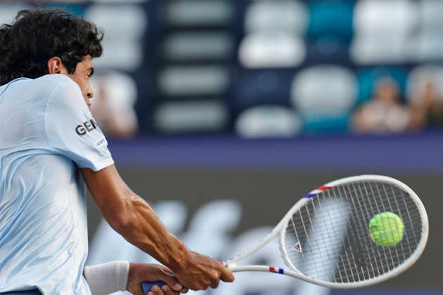 LOS CABOS TENNIS OPEN 2026 LOS CABOS TENNIS OPEN 2026 SHO SHIMABUKURO VS RODRIGO PACHECO 28072026 LOS CABOS, MEXICO. Action photo of Rodrigo Pacheco of Mexico, during a match at the Los Cabos Tennis Open 2026 at the Cabo Sports Complex in Baja California, Mexico. Foto de accion de Rodrigo Pacheco de Mexico, durante juego del Los Cabos Tennis Open 2026 celebrado en el Cabo Sports Complex en Baja California, Mexico. PHOTO BY IMAGENSHOP AGENCIA FOTOGRAFICA LOS CABOS BAJA CALIFORNIA MEXICO *** LOS CABOS TENNIS OPEN 2026 LOS CABOS TENNIS OPEN 2026 SHO SHIMABUKURO VS RODRIGO PACHECO 07 28 2026 LOS CABOS, MEXICO Action photo of Rodrigo Pacheco of Mexico during a match at the 2026 Los Cabos Tennis Open at the Cabo Sports Complex in Baja California, Mexico Action photo of Rodrigo Pacheco of Mexico, during a match at the 2026 Los Cabos Tennis Open held at the Cabo Sports Complex in Baja California, Mexico PHOTO BY IMAGENSHOP PHOTO AGENCY LOS CABOS BAJA CALIFORNIA MEXICO Copyright: xIMAGENSHOPxAGENCIAxFOTOGRAFICAx
