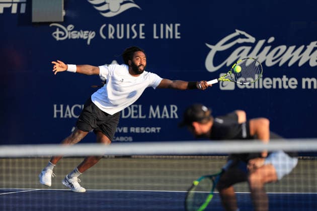 LOS CABOS TENNIS OPEN 2026 LOS CABOS TENNIS OPEN 2026 EVAN KING ROBERT GALLOWAY VS FINN REYNOLDS JAMES WATT 28072026 LOS CABOS, MEXICO. Action photo of Evan King and Robert Galloway of the United States, during a match at the Los Cabos Tennis Open 2026 at the Cabo Sports Complex in Baja California, Mexico. Foto de accion de Evan King y Robert Galloway de los Estados Unidos, durante juego del Los Cabos Tennis Open 2026 celebrado en el Cabo Sports Complex en Baja California, Mexico. PHOTO BY IMAGENSHOP AGENCIA FOTOGRAFICA LOS CABOS BAJA CALIFORNIA MEXICO *** LOS CABOS TENNIS OPEN 2026 LOS CABOS TENNIS OPEN 2026 EVAN KING ROBERT GALLOWAY VS. FINN REYNOLDS JAMES WATT 07 28 2026 LOS CABOS, MEXICO Action photo of Evan King and Robert Galloway of the United States during a match at the 2026 Los Cabos Tennis Open at the Cabo Sports Complex in Baja California, Mexico Action photo of Evan King and Robert Galloway of the United States, during a match at the 2026 Los Cabos Tennis Open held at the Cabo Sports Complex in Baja California, Mexico PHOTO BY IMAGENSHOP PHOTO AGENCY LOS CABOS BAJA CALIFORNIA MEXICO Copyright: xIMAGENSHOPxAGENCIAxFOTOGRAFICAx
