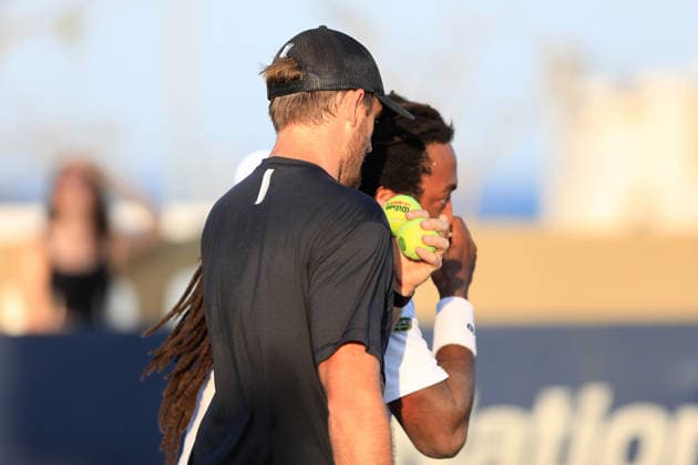 LOS CABOS TENNIS OPEN 2026 LOS CABOS TENNIS OPEN 2026 EVAN KING ROBERT GALLOWAY VS FINN REYNOLDS JAMES WATT 28072026 LOS CABOS, MEXICO. Action photo of Evan King and Robert Galloway of the United States, during a match at the Los Cabos Tennis Open 2026 at the Cabo Sports Complex in Baja California, Mexico. Foto de accion de Evan King y Robert Galloway de los Estados Unidos, durante juego del Los Cabos Tennis Open 2026 celebrado en el Cabo Sports Complex en Baja California, Mexico. PHOTO BY IMAGENSHOP AGENCIA FOTOGRAFICA LOS CABOS BAJA CALIFORNIA MEXICO *** LOS CABOS TENNIS OPEN 2026 LOS CABOS TENNIS OPEN 2026 EVAN KING ROBERT GALLOWAY VS. FINN REYNOLDS JAMES WATT 07 28 2026 LOS CABOS, MEXICO Action photo of Evan King and Robert Galloway of the United States during a match at the 2026 Los Cabos Tennis Open at the Cabo Sports Complex in Baja California, Mexico Action photo of Evan King and Robert Galloway of the United States, during a match at the 2026 Los Cabos Tennis Open held at the Cabo Sports Complex in Baja California, Mexico PHOTO BY IMAGENSHOP PHOTO AGENCY LOS CABOS BAJA CALIFORNIA MEXICO Copyright: xIMAGENSHOPxAGENCIAxFOTOGRAFICAx