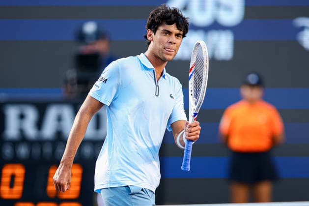 LOS CABOS TENNIS OPEN 2026 LOS CABOS TENNIS OPEN 2026 SHO SHIMABUKURO VS RODRIGO PACHECO 28072026 LOS CABOS, MEXICO. Action photo of Rodrigo Pacheco of Mexico, during a match at the Los Cabos Tennis Open 2026 at the Cabo Sports Complex in Baja California, Mexico. Foto de accion de Rodrigo Pacheco de Mexico, durante juego del Los Cabos Tennis Open 2026 celebrado en el Cabo Sports Complex en Baja California, Mexico. PHOTO BY IMAGENSHOP AGENCIA FOTOGRAFICA LOS CABOS BAJA CALIFORNIA MEXICO *** LOS CABOS TENNIS OPEN 2026 LOS CABOS TENNIS OPEN 2026 SHO SHIMABUKURO VS RODRIGO PACHECO 07 28 2026 LOS CABOS, MEXICO Action photo of Rodrigo Pacheco of Mexico during a match at the 2026 Los Cabos Tennis Open at the Cabo Sports Complex in Baja California, Mexico Action photo of Rodrigo Pacheco of Mexico, during a match at the 2026 Los Cabos Tennis Open held at the Cabo Sports Complex in Baja California, Mexico PHOTO BY IMAGENSHOP PHOTO AGENCY LOS CABOS BAJA CALIFORNIA MEXICO Copyright: xIMAGENSHOPxAGENCIAxFOTOGRAFICAx