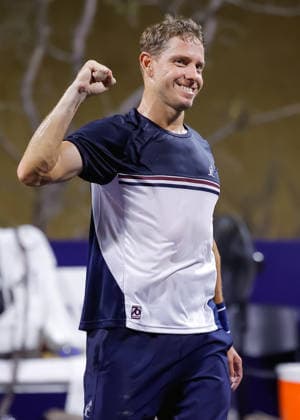 LOS CABOS TENNIS OPEN 2026 LOS CABOS TENNIS OPEN 2026 AIDAN MAYO VS JAMES DUCKWORTH 28072026 LOS CABOS, MEXICO. Action photo of James Duckworth of Australia, during a match at the Los Cabos Tennis Open 2026 at the Cabo Sports Complex in Baja California, Mexico. Foto de accion de James Duckworth de Australia, durante juego del Los Cabos Tennis Open 2026 celebrado en el Cabo Sports Complex en Baja California, Mexico. PHOTO BY IMAGENSHOP AGENCIA FOTOGRAFICA LOS CABOS BAJA CALIFORNIA MEXICO *** LOS CABOS TENNIS OPEN 2026 LOS CABOS TENNIS OPEN 2026 AIDAN MAYO VS JAMES DUCKWORTH 07 28 2026 LOS CABOS, MEXICO Action photo of James Duckworth of Australia during a match at the 2026 Los Cabos Tennis Open at the Cabo Sports Complex in Baja California, Mexico Action photo of James Duckworth of Australia, during a match at the 2026 Los Cabos Tennis Open held at the Cabo Sports Complex in Baja California, Mexico PHOTO BY IMAGENSHOP PHOTO AGENCY LOS CABOS BAJA CALIFORNIA MEXICO Copyright: xIMAGENSHOPxAGENCIAxFOTOGRAFICAx