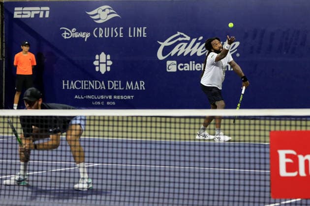 LOS CABOS TENNIS OPEN 2026 LOS CABOS TENNIS OPEN 2026 EVAN KING ROBERT GALLOWAY VS FINN REYNOLDS JAMES WATT 28072026 LOS CABOS, MEXICO. Action photo of Evan King and Robert Galloway of the United States, during a match at the Los Cabos Tennis Open 2026 at the Cabo Sports Complex in Baja California, Mexico. Foto de accion de Evan King y Robert Galloway de los Estados Unidos, durante juego del Los Cabos Tennis Open 2026 celebrado en el Cabo Sports Complex en Baja California, Mexico. PHOTO BY IMAGENSHOP AGENCIA FOTOGRAFICA LOS CABOS BAJA CALIFORNIA MEXICO *** LOS CABOS TENNIS OPEN 2026 LOS CABOS TENNIS OPEN 2026 EVAN KING ROBERT GALLOWAY VS. FINN REYNOLDS JAMES WATT 07 28 2026 LOS CABOS, MEXICO Action photo of Evan King and Robert Galloway of the United States during a match at the 2026 Los Cabos Tennis Open at the Cabo Sports Complex in Baja California, Mexico Action photo of Evan King and Robert Galloway of the United States, during a match at the 2026 Los Cabos Tennis Open held at the Cabo Sports Complex in Baja California, Mexico PHOTO BY IMAGENSHOP PHOTO AGENCY LOS CABOS BAJA CALIFORNIA MEXICO Copyright: xIMAGENSHOPxAGENCIAxFOTOGRAFICAx