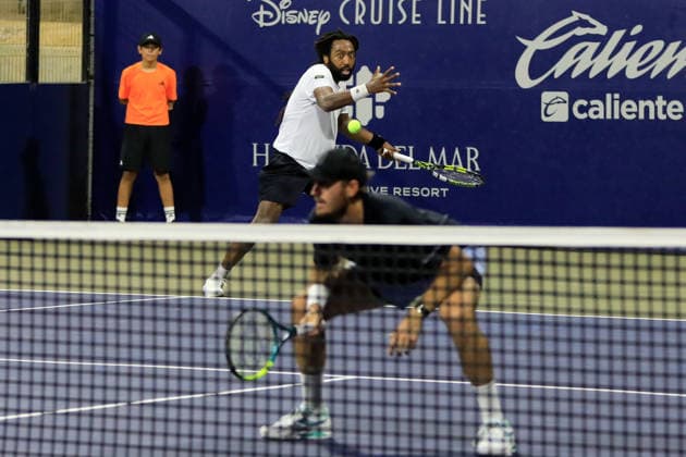 LOS CABOS TENNIS OPEN 2026 LOS CABOS TENNIS OPEN 2026 EVAN KING ROBERT GALLOWAY VS FINN REYNOLDS JAMES WATT 28072026 LOS CABOS, MEXICO. Action photo of Evan King and Robert Galloway of the United States, during a match at the Los Cabos Tennis Open 2026 at the Cabo Sports Complex in Baja California, Mexico. Foto de accion de Evan King y Robert Galloway de los Estados Unidos, durante juego del Los Cabos Tennis Open 2026 celebrado en el Cabo Sports Complex en Baja California, Mexico. PHOTO BY IMAGENSHOP AGENCIA FOTOGRAFICA LOS CABOS BAJA CALIFORNIA MEXICO *** LOS CABOS TENNIS OPEN 2026 LOS CABOS TENNIS OPEN 2026 EVAN KING ROBERT GALLOWAY VS. FINN REYNOLDS JAMES WATT 07 28 2026 LOS CABOS, MEXICO Action photo of Evan King and Robert Galloway of the United States during a match at the 2026 Los Cabos Tennis Open at the Cabo Sports Complex in Baja California, Mexico Action photo of Evan King and Robert Galloway of the United States, during a match at the 2026 Los Cabos Tennis Open held at the Cabo Sports Complex in Baja California, Mexico PHOTO BY IMAGENSHOP PHOTO AGENCY LOS CABOS BAJA CALIFORNIA MEXICO Copyright: xIMAGENSHOPxAGENCIAxFOTOGRAFICAx