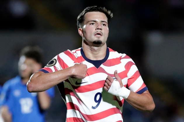 Concacaf U-20 Championship: El Salvador vs. United States Dino Klapija of the United States celebrates a goal during a Concacaf U-20 Championship match between El Salvador and the United States at Estadio Universitario in Puebla, Mexico, 28 July 2026. Puebla Mexico  Copyright: xHildaxRíosx