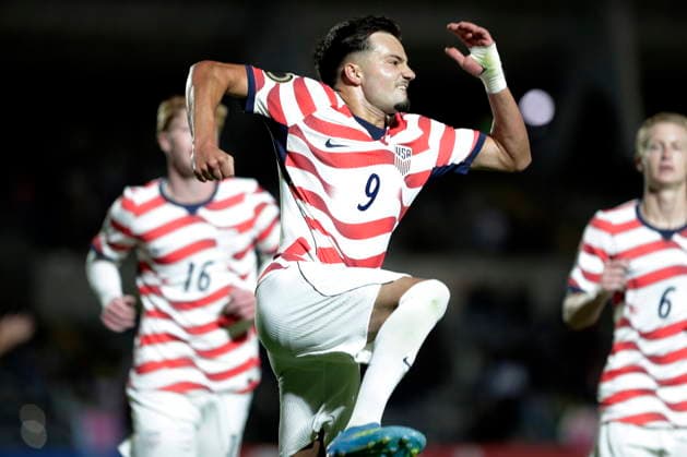 Concacaf U-20 Championship: El Salvador vs. United States Dino Klapija of the United States celebrates a goal during a Concacaf U-20 Championship match between El Salvador and the United States at Estadio Universitario in Puebla, Mexico, 28 July 2026. Puebla Mexico  Copyright: xHildaxRíosx