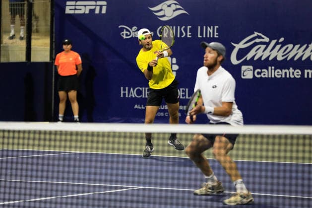 LOS CABOS TENNIS OPEN 2026 LOS CABOS TENNIS OPEN 2026 RAY HO BENJAMIN KITTAY VS JEAN JULEN ROJER THEODORE WINEGAR 28072026 LOS CABOS, MEXICO. Action photo of Jean Julen Rojer and Theodore Winegar, during a match at the Los Cabos Tennis Open 2026 at the Cabo Sports Complex in Baja California, Mexico. Foto de accion de Jean Julen Rojer y Theodore Winegar, durante juego del Los Cabos Tennis Open 2026 celebrado en el Cabo Sports Complex en Baja California, Mexico. PHOTO BY IMAGENSHOP AGENCIA FOTOGRAFICA LOS CABOS BAJA CALIFORNIA MEXICO *** LOS CABOS TENNIS OPEN 2026 LOS CABOS TENNIS OPEN 2026 RAY HO BENJAMIN KITTAY VS JEAN JULEN ROJER THEODORE WINEGAR 07 28 2026 LOS CABOS, MEXICO Action photo of Jean Julen Rojer and Theodore Winegar during a match at the 2026 Los Cabos Tennis Open at the Cabo Sports Complex in Baja California, Mexico Action photo of Jean Julen Rojer and Theodore Winegar, during a match at the 2026 Los Cabos Tennis Open held at the Cabo Sports Complex in Baja California, Mexico PHOTO BY IMAGENSHOP PHOTO AGENCY LOS CABOS BAJA CALIFORNIA MEXICO Copyright: xIMAGENSHOPxAGENCIAxFOTOGRAFICAx