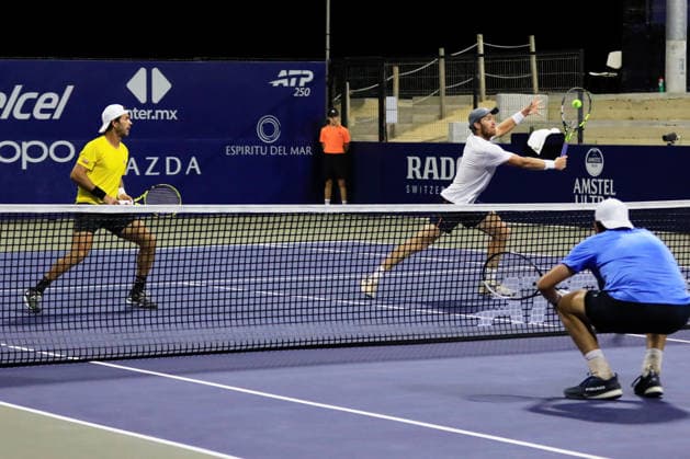 LOS CABOS TENNIS OPEN 2026 LOS CABOS TENNIS OPEN 2026 RAY HO BENJAMIN KITTAY VS JEAN JULEN ROJER THEODORE WINEGAR 28072026 LOS CABOS, MEXICO. Action photo of Jean Julen Rojer and Theodore Winegar, during a match at the Los Cabos Tennis Open 2026 at the Cabo Sports Complex in Baja California, Mexico. Foto de accion de Jean Julen Rojer y Theodore Winegar, durante juego del Los Cabos Tennis Open 2026 celebrado en el Cabo Sports Complex en Baja California, Mexico. PHOTO BY IMAGENSHOP AGENCIA FOTOGRAFICA LOS CABOS BAJA CALIFORNIA MEXICO *** LOS CABOS TENNIS OPEN 2026 LOS CABOS TENNIS OPEN 2026 RAY HO BENJAMIN KITTAY VS JEAN JULEN ROJER THEODORE WINEGAR 07 28 2026 LOS CABOS, MEXICO Action photo of Jean Julen Rojer and Theodore Winegar during a match at the 2026 Los Cabos Tennis Open at the Cabo Sports Complex in Baja California, Mexico Action photo of Jean Julen Rojer and Theodore Winegar, during a match at the 2026 Los Cabos Tennis Open held at the Cabo Sports Complex in Baja California, Mexico PHOTO BY IMAGENSHOP PHOTO AGENCY LOS CABOS BAJA CALIFORNIA MEXICO Copyright: xIMAGENSHOPxAGENCIAxFOTOGRAFICAx