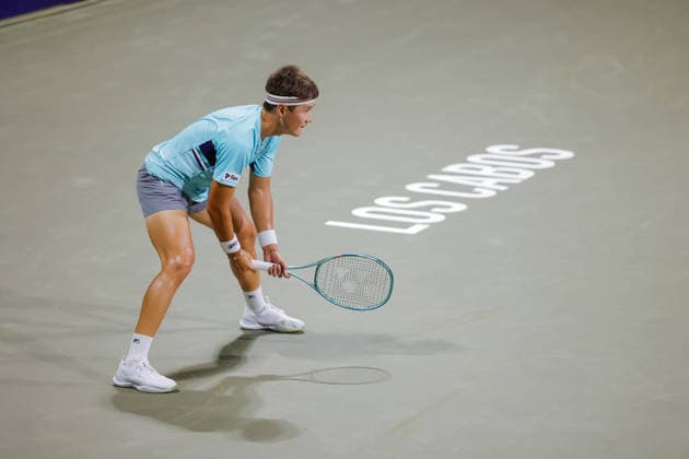 LOS CABOS TENNIS OPEN 2026 LOS CABOS TENNIS OPEN 2026 SOON WOO KWON VS ARTHUR GEA 28072026 LOS CABOS, MEXICO. Action photo of Soon Woo Kwon of South Korea, during a match at the Los Cabos Tennis Open 2026 at the Cabo Sports Complex in Baja California, Mexico. Foto de accion de Soon Woo Kwon de Corea del Sur, durante juego del Los Cabos Tennis Open 2026 celebrado en el Cabo Sports Complex en Baja California, Mexico. PHOTO BY IMAGENSHOP AGENCIA FOTOGRAFICA LOS CABOS BAJA CALIFORNIA MEXICO *** LOS CABOS TENNIS OPEN 2026 LOS CABOS TENNIS OPEN 2026 SOON WOO KWON VS ARTHUR GEA 07 28 2026 LOS CABOS, MEXICO Action photo of Soon Woo Kwon of South Korea during a match at the 2026 Los Cabos Tennis Open at the Cabo Sports Complex in Baja California, Mexico Action photo of Soon Woo Kwon of South Korea, during a match at the 2026 Los Cabos Tennis Open held at the Cabo Sports Complex in Baja California, Mexico PHOTO BY IMAGENSHOP PHOTO AGENCY LOS CABOS BAJA CALIFORNIA MEXICO Copyright: xIMAGENSHOPxAGENCIAxFOTOGRAFICAx