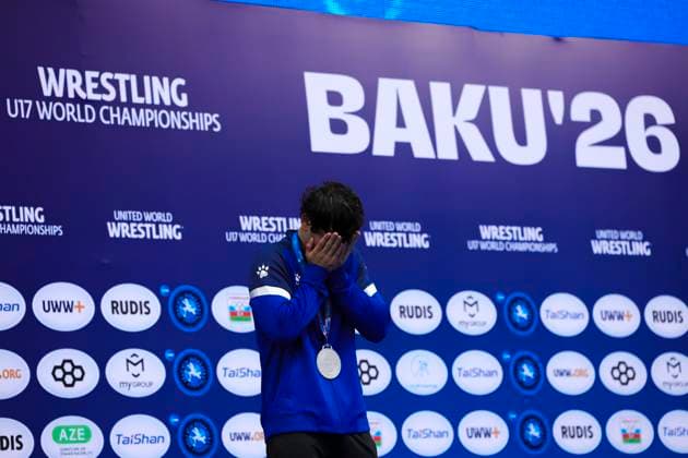 U17, U 17 Wrestling World Championships Silver: Ibrahim Nasibov (UKR) *** U17 Wrestling World Championships: Silver Medalist Ibrahim Nasibov (UKR)