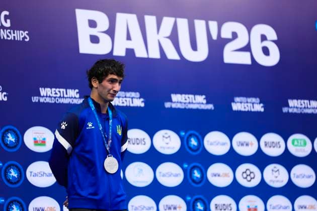 U17, U 17 Wrestling World Championships Silver: Ibrahim Nasibov (UKR) *** U17 Wrestling World Championships: Silver Medalist Ibrahim Nasibov (UKR)