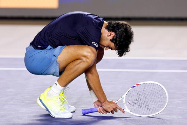 LOS CABOS TENNIS OPEN 2026 LOS CABOS TENNIS OPEN 2026 SHO SHIMABUKURO VS RODRIGO PACHECO 28072026 LOS CABOS, MEXICO. Action photo of Rodrigo Pacheco of Mexico, during a match at the Los Cabos Tennis Open 2026 at the Cabo Sports Complex in Baja California, Mexico. Foto de accion de Rodrigo Pacheco de Mexico, durante juego del Los Cabos Tennis Open 2026 celebrado en el Cabo Sports Complex en Baja California, Mexico. PHOTO BY IMAGENSHOP AGENCIA FOTOGRAFICA LOS CABOS BAJA CALIFORNIA MEXICO *** LOS CABOS TENNIS OPEN 2026 LOS CABOS TENNIS OPEN 2026 SHO SHIMABUKURO VS RODRIGO PACHECO 07 28 2026 LOS CABOS, MEXICO Action photo of Rodrigo Pacheco of Mexico during a match at the 2026 Los Cabos Tennis Open at the Cabo Sports Complex in Baja California, Mexico Action photo of Rodrigo Pacheco of Mexico, during a match at the 2026 Los Cabos Tennis Open held at the Cabo Sports Complex in Baja California, Mexico PHOTO BY IMAGENSHOP PHOTO AGENCY LOS CABOS BAJA CALIFORNIA MEXICO Copyright: xIMAGENSHOPxAGENCIAxFOTOGRAFICAx