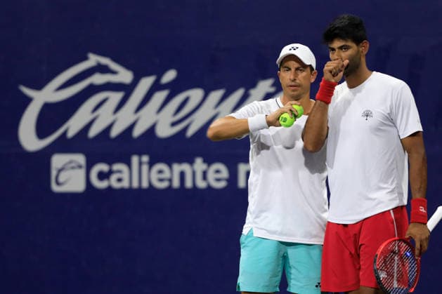 LOS CABOS TENNIS OPEN 2026 LOS CABOS TENNIS OPEN 2026 RAM SALISBURY VS ESCOBAR KALIYANDA 28072026 LOS CABOS, MEXICO. Action photo of Niki Kaliyanda and Gonzalo Escobar, during a match at the Los Cabos Tennis Open 2026 at the Cabo Sports Complex in Baja California, Mexico. Foto de accion de Niki Kaliyanda y Gonzalo Escobar, durante juego del Los Cabos Tennis Open 2026 celebrado en el Cabo Sports Complex en Baja California, Mexico. PHOTO BY IMAGENSHOP AGENCIA FOTOGRAFICA LOS CABOS BAJA CALIFORNIA MEXICO *** LOS CABOS TENNIS OPEN 2026 LOS CABOS TENNIS OPEN 2026 RAM SALISBURY VS. ESCOBAR KALIYANDA 07 28 2026 LOS CABOS, MEXICO Action photo of Niki Kaliyanda and Gonzalo Escobar during a match at the 2026 Los Cabos Tennis Open at the Cabo Sports Complex in Baja California, Mexico Action photo of Niki Kaliyanda and Gonzalo Escobar, during a match at the 2026 Los Cabos Tennis Open held at the Cabo Sports Complex in Baja California, Mexico PHOTO BY IMAGENSHOP PHOTO AGENCY LOS CABOS BAJA CALIFORNIA MEXICO Copyright: xIMAGENSHOPxAGENCIAxFOTOGRAFICAx