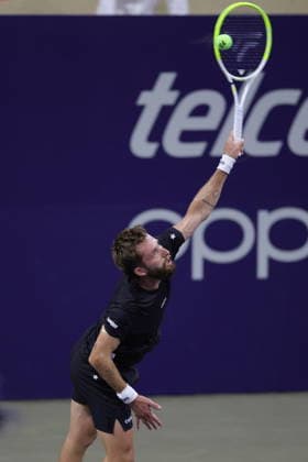 Mifel Tennis Open in Mexico French tennis player Corentin Moutet in action against Jenson Brooksby of the US during the Mifel Tennis Open by Telcel Oppo Los Cabos Tournament in the state of Baja California Sur, Mexico, 28 July 2026. Los Cabos Mexico  Copyright: xJorgexReyesx