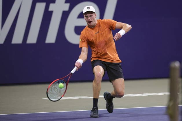 Mifel Tennis Open in Mexico US tennis player Jenson Brooksby in action against Frenchman Corentin Moutet during the Mifel Tennis Open by Telcel Oppo Los Cabos Tournament in the state of Baja California Sur, Mexico, 28 July 2026. Los Cabos Mexico  Copyright: xJorgexReyesx
