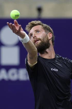 Mifel Tennis Open in Mexico French tennis player Corentin Moutet in action against Jenson Brooksby of the US during the Mifel Tennis Open by Telcel Oppo Los Cabos Tournament in the state of Baja California Sur, Mexico, 28 July 2026. Los Cabos Mexico  Copyright: xJorgexReyesx
