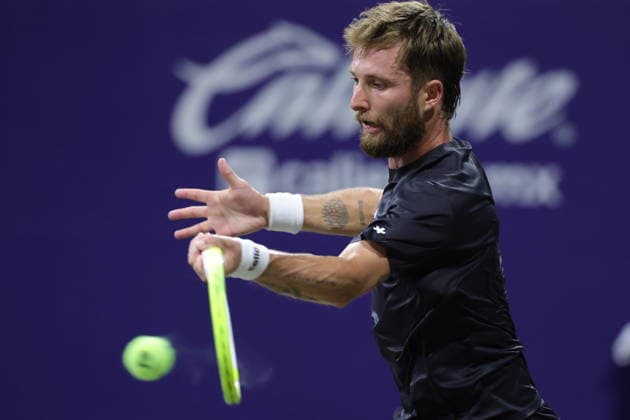 Mifel Tennis Open in Mexico French tennis player Corentin Moutet in action against Jenson Brooksby of the US during the Mifel Tennis Open by Telcel Oppo Los Cabos Tournament in the state of Baja California Sur, Mexico, 28 July 2026. Los Cabos Mexico  Copyright: xJorgexReyesx