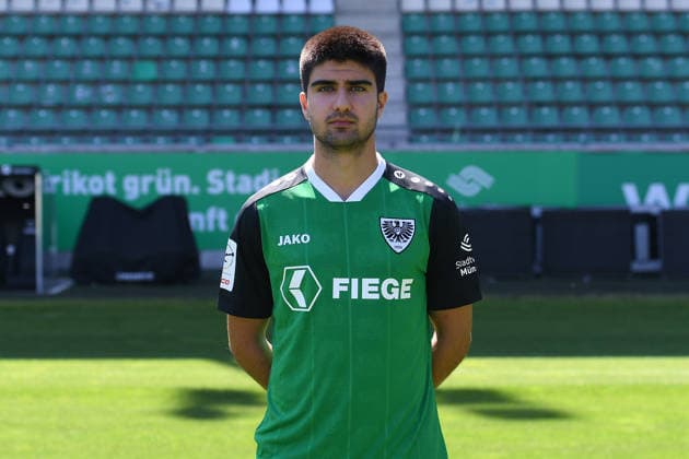 SC Preußen Münster; 3. Liga, Porträttermin 2026 2027 Zidan Sertdemir ( Münster ); SC Preußen Münster; 3. Liga, Porträttermin 2026 2027 *** SC Preußen Münster, 3rd Division, Photo Shoot 2026–2027 Zidan Sertdemir Münster SC Preußen Münster, 3rd Division, Photo Shoot 2026–2027 xRx