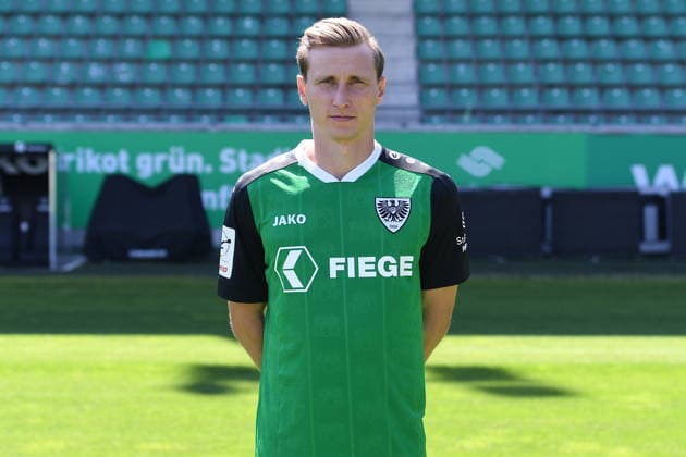 SC Preußen Münster; 3. Liga, Porträttermin 2026 2027 Joshua Mees ( Münster ); SC Preußen Münster; 3. Liga, Porträttermin 2026 2027 *** SC Preußen Münster, 3rd Division, Photo Shoot 2026–2027 Joshua Mees Münster SC Preußen Münster, 3rd Division, Photo Shoot 2026–2027 xRx