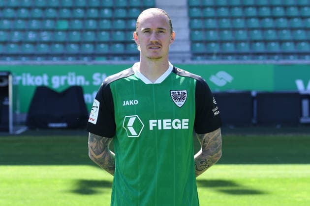 SC Preußen Münster; 3. Liga, Porträttermin 2026 2027 Marvin Schulz ( Münster ); SC Preußen Münster; 3. Liga, Porträttermin 2026 2027 *** SC Preußen Münster, 3rd Division, Photo Shoot 2026–2027 Marvin Schulz Münster SC Preußen Münster, 3rd Division, Photo Shoot 2026–2027 xRx