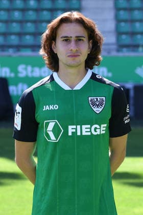 SC Preußen Münster; 3. Liga, Porträttermin 2026 2027 Mikail Demirhan ( Münster ); SC Preußen Münster; 3. Liga, Porträttermin 2026 2027 *** SC Preußen Münster, 3rd Division, Photo Shoot 2026–2027 Mikail Demirhan Münster SC Preußen Münster, 3rd Division, Photo Shoot 2026–2027 xRx