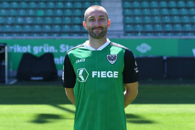 SC Preußen Münster; 3. Liga, Porträttermin 2026 2027 Rico Preißinger ( Münster ); SC Preußen Münster; 3. Liga, Porträttermin 2026 2027 *** SC Preußen Münster, 3rd Division, Photo Shoot 2026–2027 Rico Preißinger Münster SC Preußen Münster, 3rd Division, Photo Shoot 2026–2027 xRx