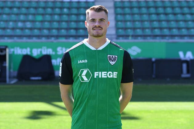 SC Preußen Münster; 3. Liga, Porträttermin 2026 2027 Niko Koulis ( Münster ); SC Preußen Münster; 3. Liga, Porträttermin 2026 2027 *** SC Preußen Münster, 3rd Division, Photo Shoot 2026–2027 Niko Koulis Münster SC Preußen Münster, 3rd Division, Photo Shoot 2026–2027 xRx
