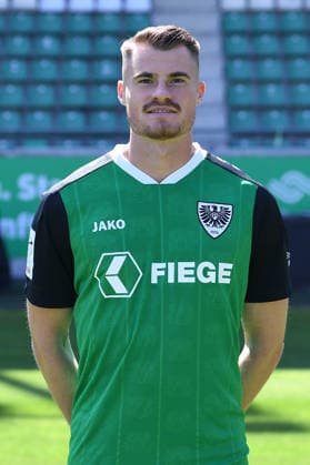 SC Preußen Münster; 3. Liga, Porträttermin 2026 2027 Niko Koulis ( Münster ); SC Preußen Münster; 3. Liga, Porträttermin 2026 2027 *** SC Preußen Münster, 3rd Division, Photo Shoot 2026–2027 Niko Koulis Münster SC Preußen Münster, 3rd Division, Photo Shoot 2026–2027 xRx