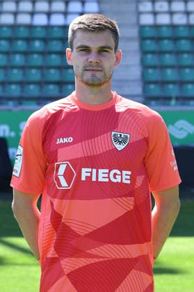 SC Preußen Münster; 3. Liga, Porträttermin 2026 2027 Morten Behrens ( Münster ); SC Preußen Münster; 3. Liga, Porträttermin 2026 2027 *** SC Preußen Münster, 3rd Division, Photo Shoot 2026–2027 Morten Behrens Münster SC Preußen Münster, 3rd Division, Photo Shoot 2026–2027 xRx