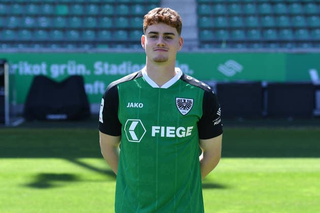 SC Preußen Münster; 3. Liga, Porträttermin 2026 2027 Jakob Korte ( Münster ); SC Preußen Münster; 3. Liga, Porträttermin 2026 2027 *** SC Preußen Münster, 3rd Division, Photo Shoot 2026–2027 Jakob Korte Münster SC Preußen Münster, 3rd Division, Photo Shoot 2026–2027 xRx