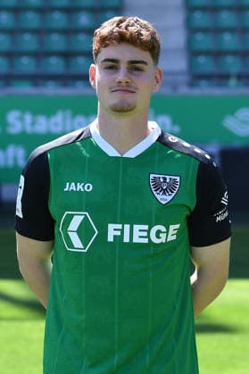 SC Preußen Münster; 3. Liga, Porträttermin 2026 2027 Jakob Korte ( Münster ); SC Preußen Münster; 3. Liga, Porträttermin 2026 2027 *** SC Preußen Münster, 3rd Division, Photo Shoot 2026–2027 Jakob Korte Münster SC Preußen Münster, 3rd Division, Photo Shoot 2026–2027 xRx