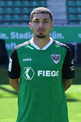 SC Preußen Münster; 3. Liga, Porträttermin 2026 2027 Leon Tasov ( Münster ); SC Preußen Münster; 3. Liga, Porträttermin 2026 2027 *** SC Preußen Münster, 3rd Division, Photo Shoot 2026–2027 Leon Tasov Münster SC Preußen Münster, 3rd Division, Photo Shoot 2026–2027 xRx