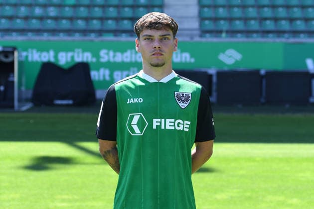 SC Preußen Münster; 3. Liga, Porträttermin 2026 2027 Marvin Schulz ( Münster ); SC Preußen Münster; 3. Liga, Porträttermin 2026 2027 *** SC Preußen Münster, 3rd Division, Photo Shoot 2026–2027 Marvin Schulz Münster SC Preußen Münster, 3rd Division, Photo Shoot 2026–2027 xRx