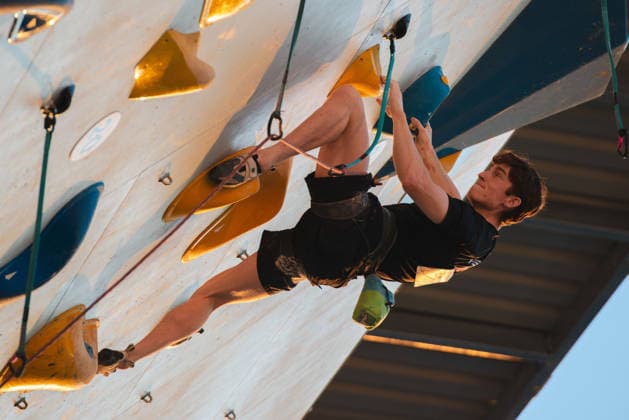 July 28, 2026, Salt Lake City, Utah, USA: Climber CRUZ PADILLA of the United States on the men s final route Salt Lake City USA - ZUMAs381 20260728_znp_s381_004 Copyright: xAndrewxSzakmeisterx