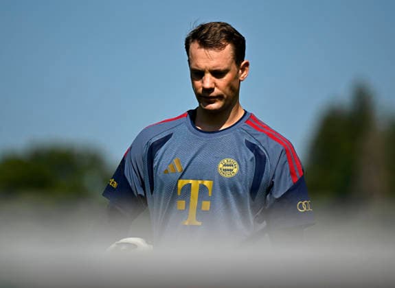 29.07.2026, Fussball Bundesliga 2026 2027, Trainingslager FC Bayern München in Rottach-Egern am Tegernsee (Bayern). Torwart Manuel Neuer (FC Bayern München) *** July 29, 2026, 2026–2027 Bundesliga, FC Bayern Munich training camp in Rottach-Egern on Lake Tegernsee, Bayern goalkeeper Manuel Neuer, FC Bayern Munich