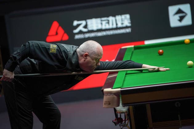 SHANGHAI, CHINA - JULY 29: John Higgins of Scotland plays a shot in the second round match against Jack Lisowski of England on Day 3 of the 2026 Snooker Shanghai Masters on July 29, 2026 in Shanghai, China.  Copyright: xTaixChengzhex 111657039953