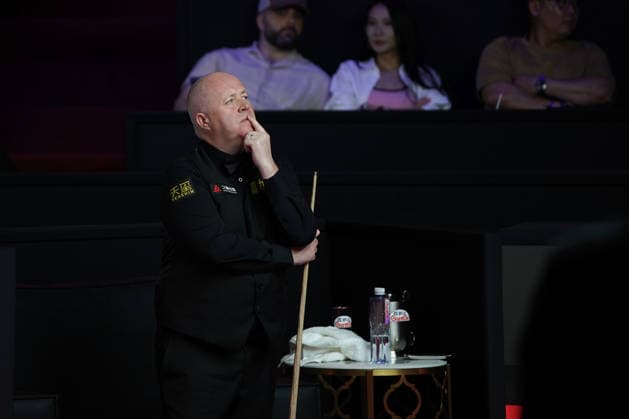 SHANGHAI, CHINA - JULY 29: John Higgins of Scotland reacts in the second round match against Jack Lisowski of England on Day 3 of the 2026 Snooker Shanghai Masters on July 29, 2026 in Shanghai, China.  Copyright: xTaixChengzhex 111657039961