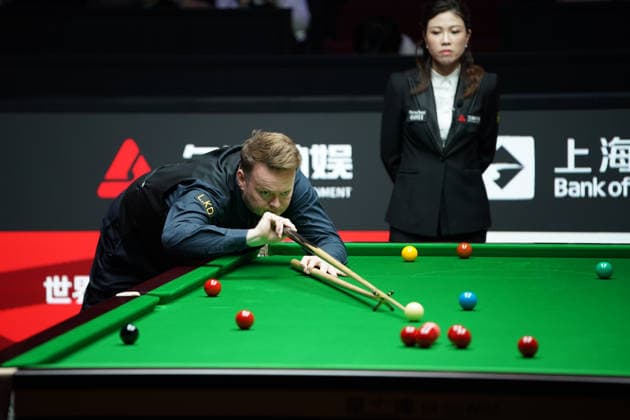 SHANGHAI, CHINA - JULY 29: Shaun Murphy of England plays a shot in the second round match against Zhou Yuelong of China on Day 3 of the 2026 Snooker Shanghai Masters on July 29, 2026 in Shanghai, China.  Copyright: xTaixChengzhex 111657039268