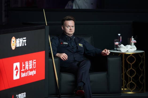 SHANGHAI, CHINA - JULY 29: Shaun Murphy of England reacts in the second round match against Zhou Yuelong of China on Day 3 of the 2026 Snooker Shanghai Masters on July 29, 2026 in Shanghai, China.  Copyright: xTaixChengzhex 111657039256