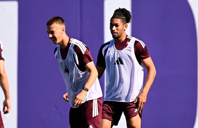 RSC Anderlecht v Hammarby IF - UEFA Europa League Media Activities 29 07 2026 NEERPEDE, BELGIUM - JULY 29 : Saliba Nathan midfielder of RSC Anderlecht pictured during a training session ahead of the UEFA Europa League 2026 27 second qualifying round second leg between RSC Anderlecht and Hammarby IF on July 29, 2026 in Neerpede, Belgium, 29 07 2026 Neerpede Belgium  Copyright: xTomasxSiskx