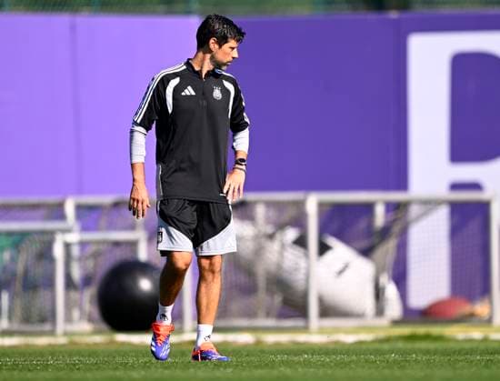 RSC Anderlecht v Hammarby IF - UEFA Europa League Media Activities 29 07 2026 NEERPEDE, BELGIUM - JULY 29 : Bruno Vitor head coach of RSC Anderlecht pictured during a training session ahead of the UEFA Europa League 2026 27 second qualifying round second leg between RSC Anderlecht and Hammarby IF on July 29, 2026 in Neerpede, Belgium, 29 07 2026 Neerpede Belgium  Copyright: xTomasxSiskx