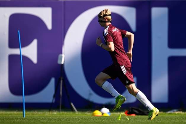RSC Anderlecht v Hammarby IF - UEFA Europa League Media Activities 29 07 2026 NEERPEDE, BELGIUM - JULY 29 : Hatenboer Cedric midfielder of RSC Anderlecht pictured during a training session ahead of the UEFA Europa League 2026 27 second qualifying round second leg between RSC Anderlecht and Hammarby IF on July 29, 2026 in Neerpede, Belgium, 29 07 2026 Neerpede Belgium  Copyright: xTomasxSiskx