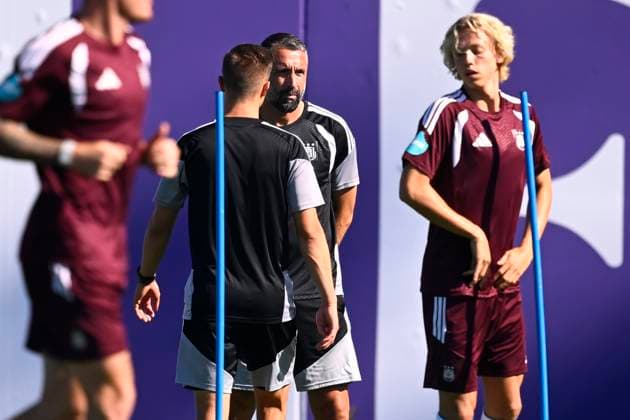 RSC Anderlecht v Hammarby IF - UEFA Europa League Media Activities 29 07 2026 NEERPEDE, BELGIUM - JULY 29 : Taravel Jeremy assistant coach of RSC Anderlecht pictured during a training session ahead of the UEFA Europa League 2026 27 second qualifying round second leg between RSC Anderlecht and Hammarby IF on July 29, 2026 in Neerpede, Belgium, 29 07 2026 Neerpede Belgium  Copyright: xTomasxSiskx