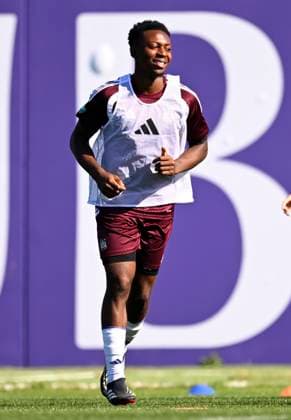 RSC Anderlecht v Hammarby IF - UEFA Europa League Media Activities 29 07 2026 NEERPEDE, BELGIUM - JULY 29 : Kana Marco defender of RSC Anderlecht pictured during a training session ahead of the UEFA Europa League 2026 27 second qualifying round second leg between RSC Anderlecht and Hammarby IF on July 29, 2026 in Neerpede, Belgium, 29 07 2026 Neerpede Belgium  Copyright: xTomasxSiskx